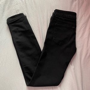 H&M skinny jeans - black denim